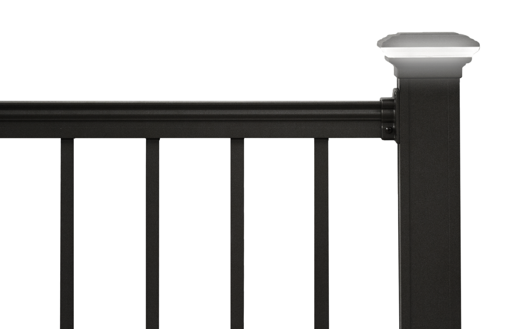 High Quality Decorative Post Cap Light on Deck Railing- Placid Point Lighting - Outdoor LED Lighting